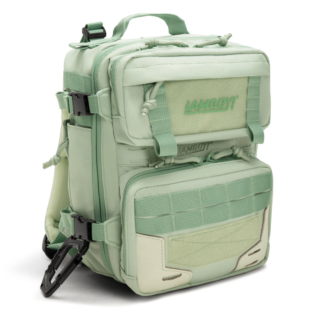 LAMGOYI กระเป๋าเป้ สายฟิตเนส GYM & HYROX Backpack 9L รุ่น TRAIN สีเขียว (Green)