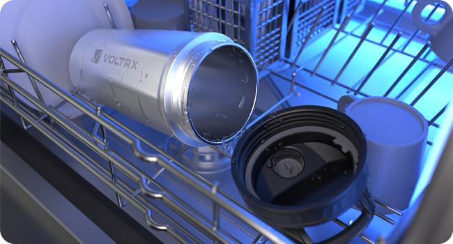 VOLTRX แก้วเชคโปรตีน ปั่นไฟฟ้า Stainless Steel Shaker ขนาด 500ML รุ่น CHILLMIX-18