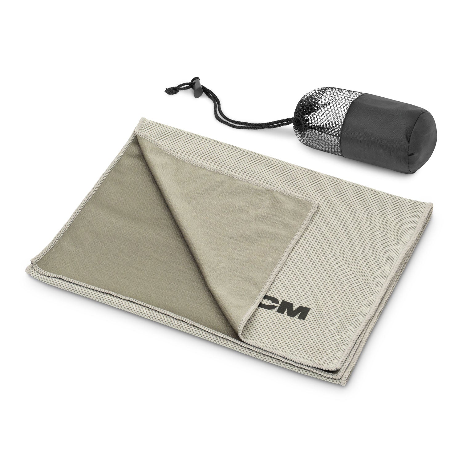 ผ้าเย็นลดอุณหภูมิ สำหรับฟิตเนส OVCM Cool Towel รุ่น OVCM-39-0004-GRAY-4