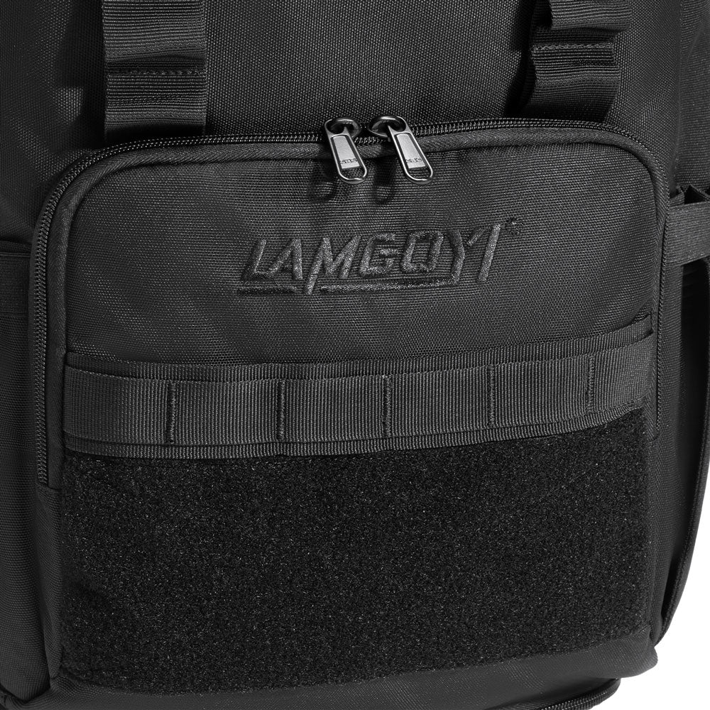 LAMGOYI กระเป๋าเป้ สายฟิตเนส GYM & HYROX Backpack 25L รุ่น MOVE สีดำ (Black)-7