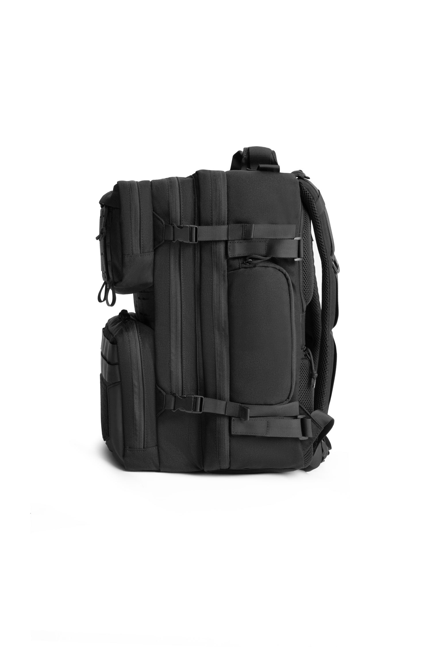 LAMGOYI กระเป๋าเป้ สายฟิตเนส GYM & HYROX Backpack 35L รุ่น TRAIN สีดำ (Black)-10