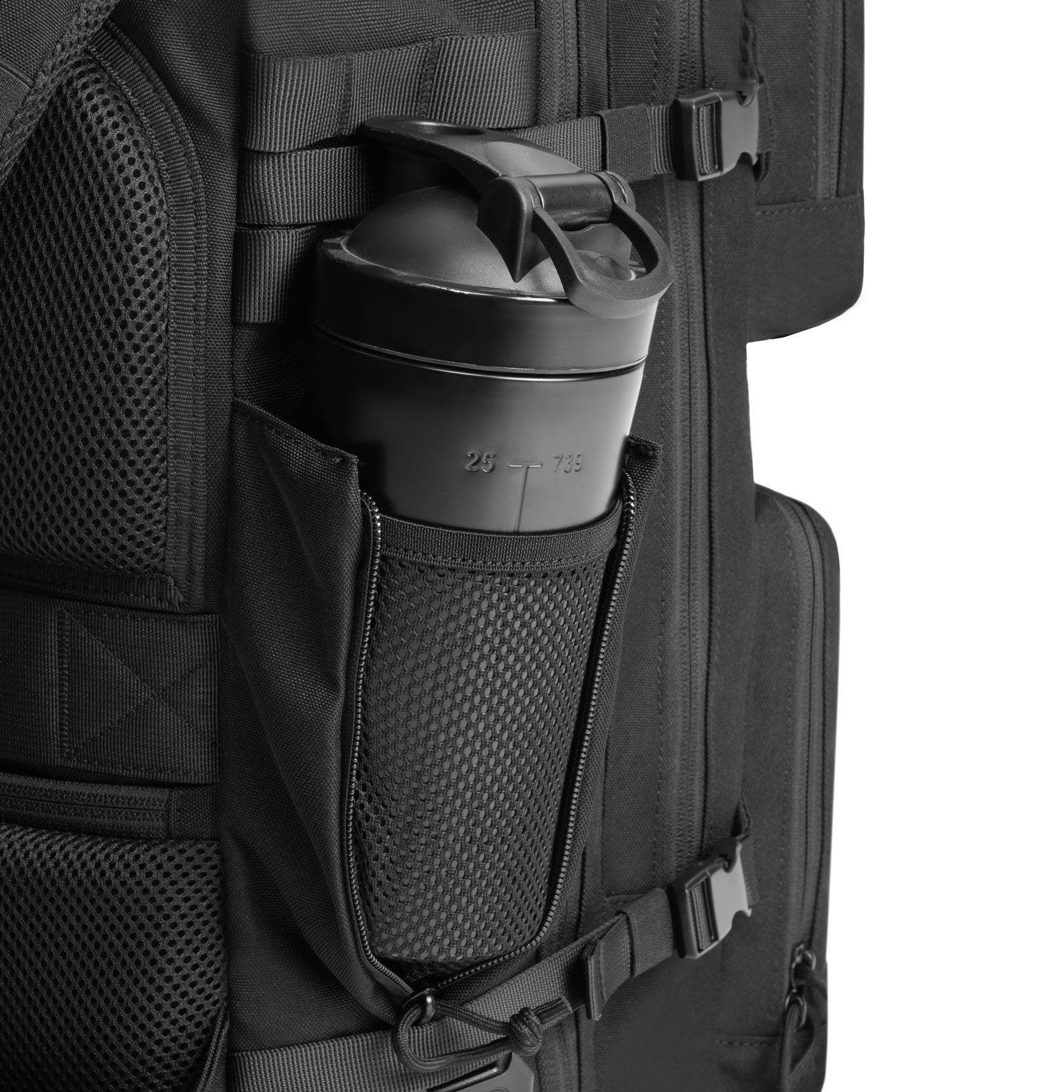 LAMGOYI กระเป๋าเป้ สายฟิตเนส GYM & HYROX Backpack 35L รุ่น TRAIN สีดำ (Black)-13