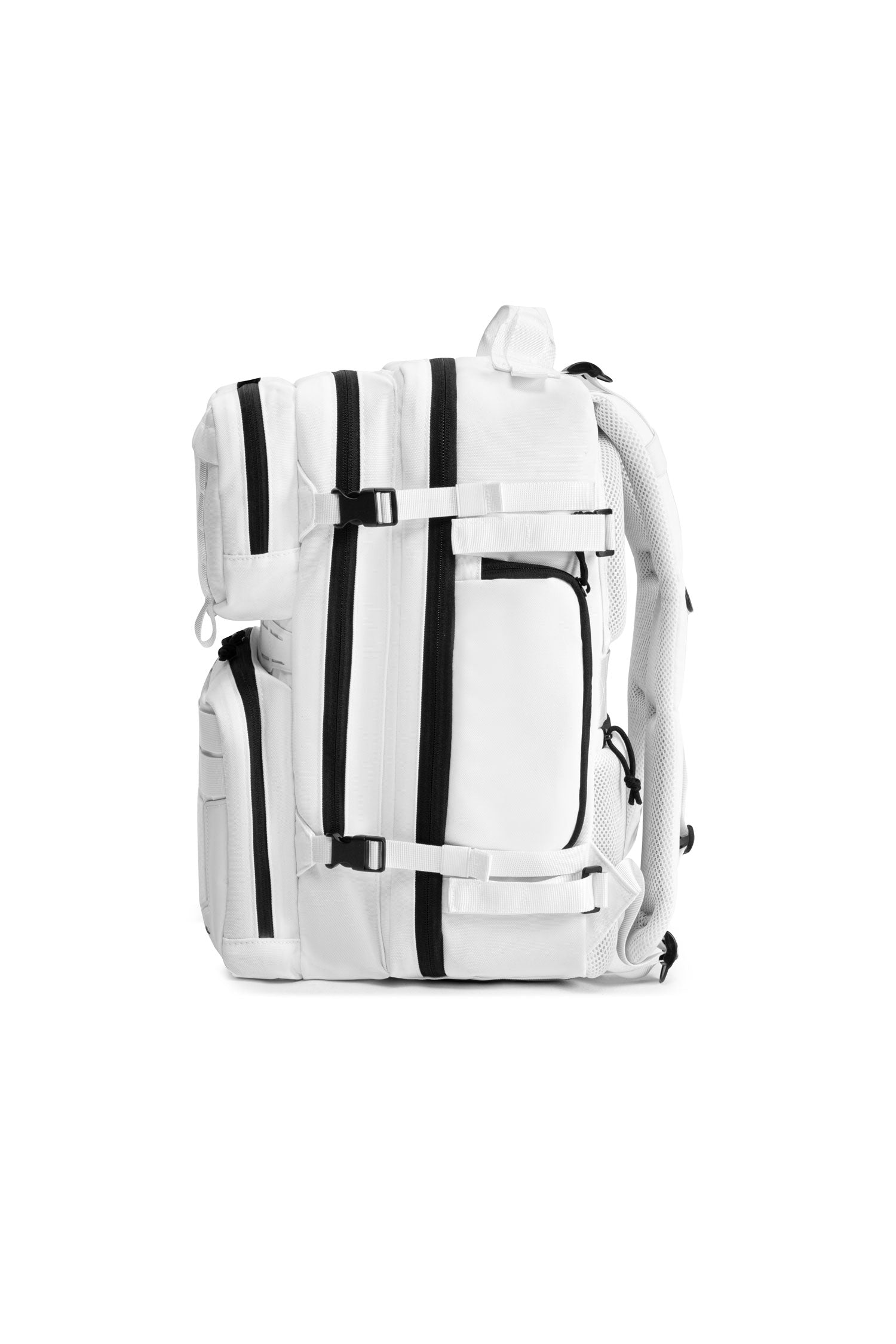 LAMGOYI กระเป๋าเป้ สายฟิตเนส GYM & HYROX Backpack 35L รุ่น TRAIN สีขาว (White)-20