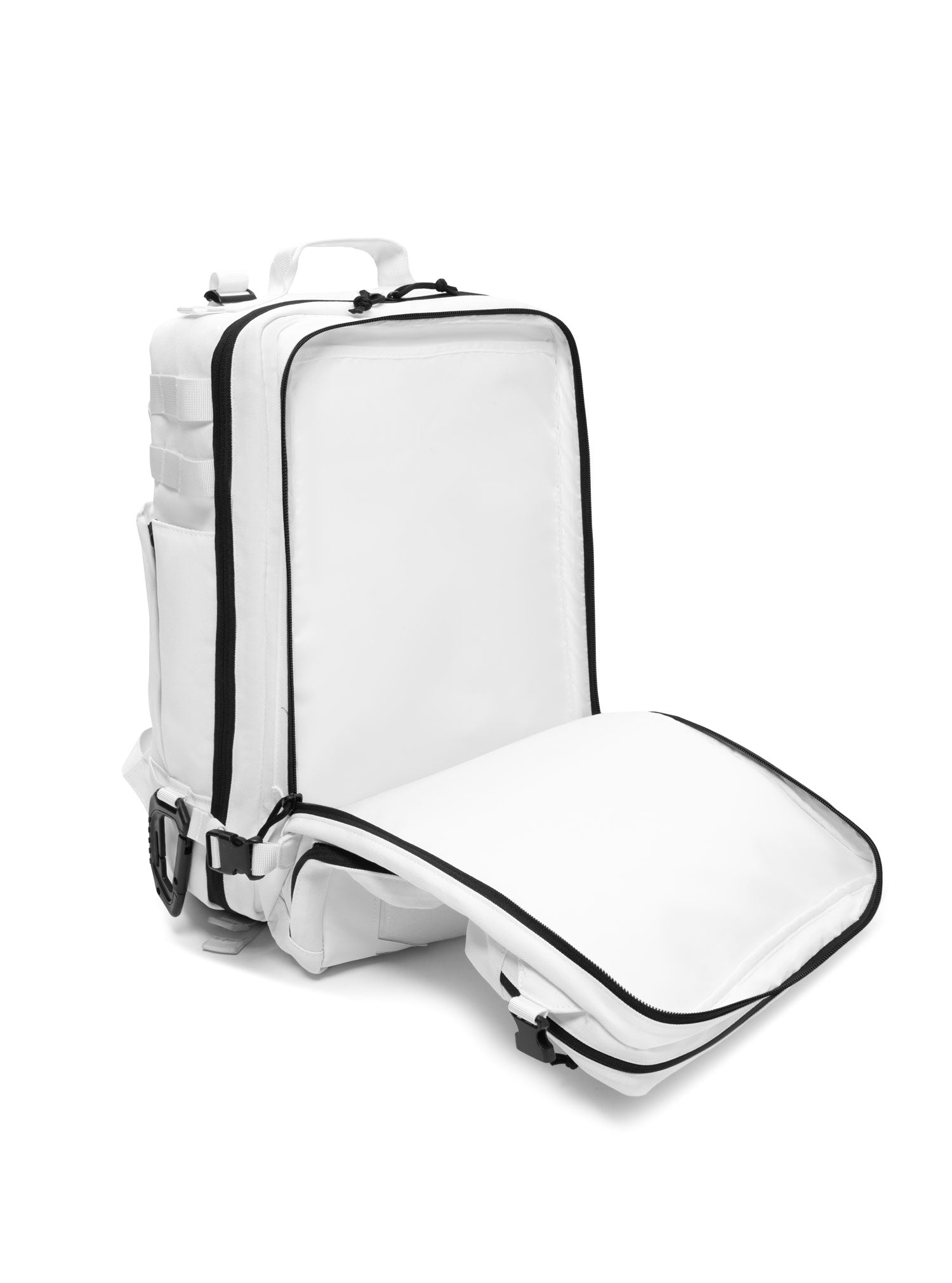 LAMGOYI กระเป๋าเป้ สายฟิตเนส GYM & HYROX Backpack 35L รุ่น TRAIN สีขาว (White)-15