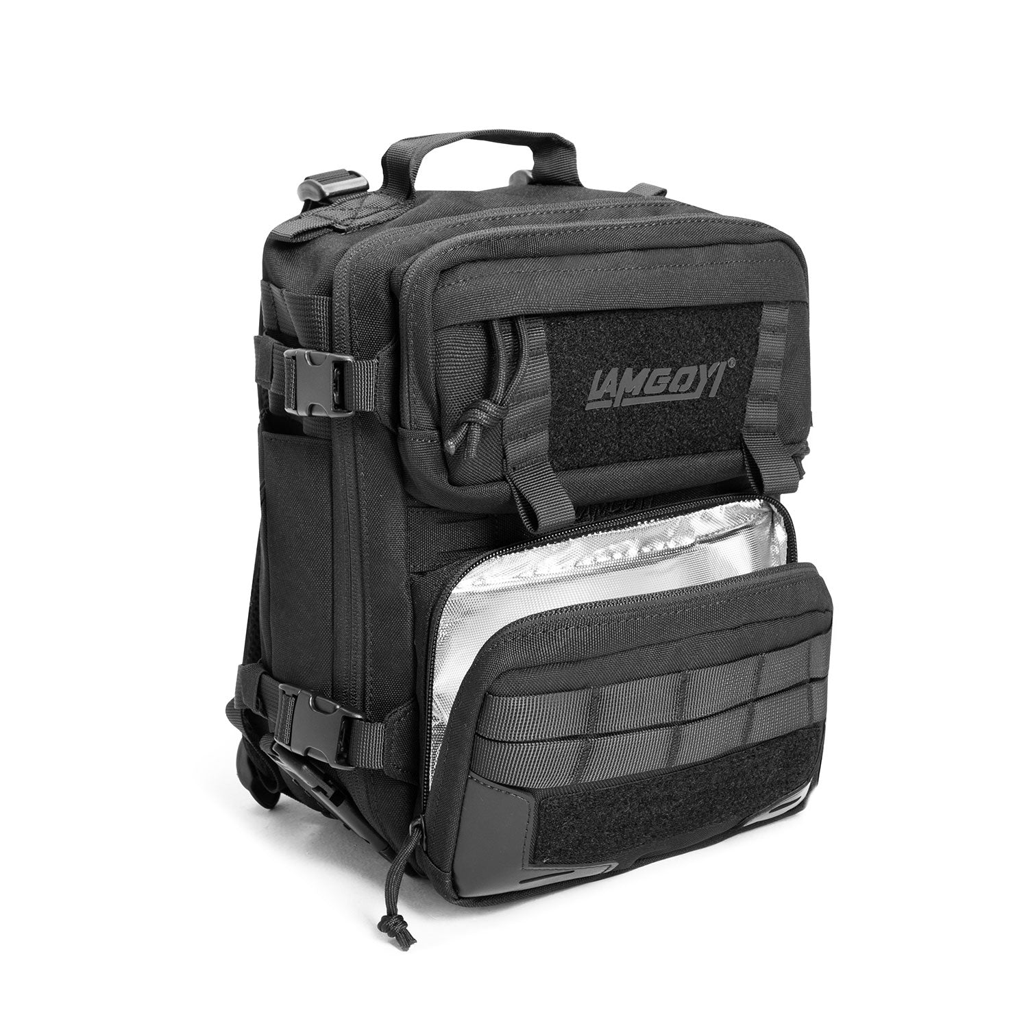 LAMGOYI กระเป๋าเป้ สายฟิตเนส GYM & HYROX Backpack 9L รุ่น TRAIN สีดำ (Black)-11