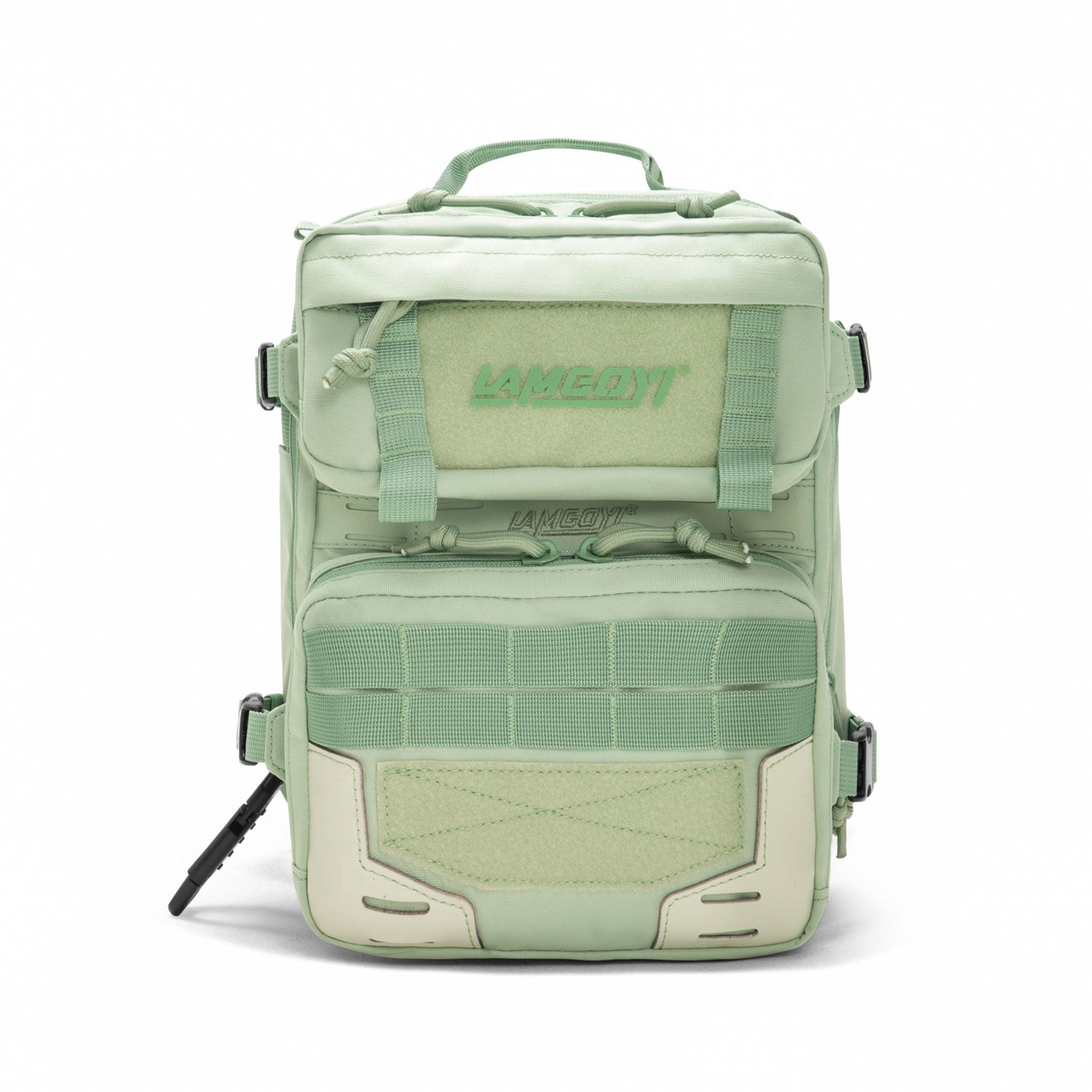 LAMGOYI กระเป๋าเป้ สายฟิตเนส GYM & HYROX Backpack 9L รุ่น TRAIN สีเขียว (Green)-8