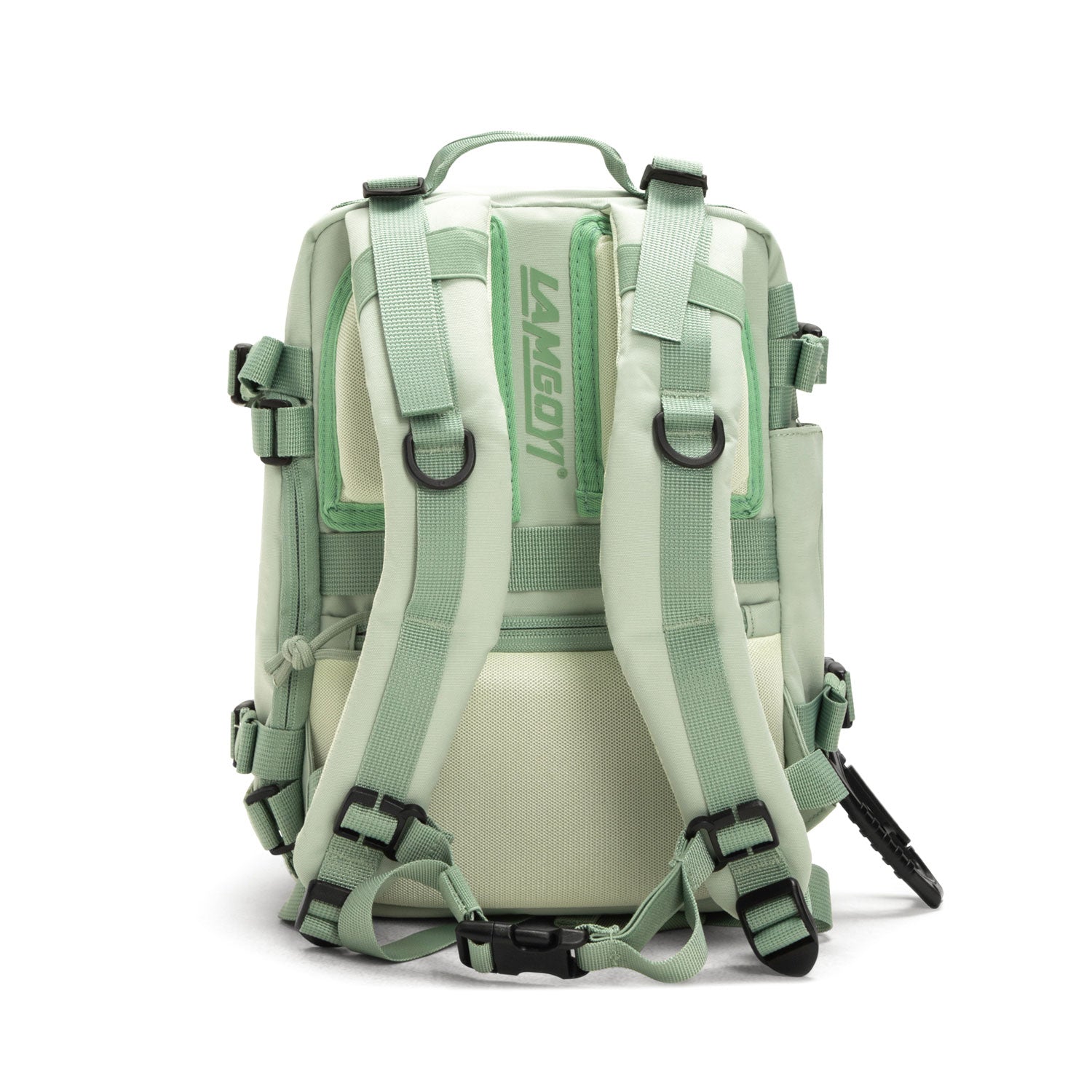 LAMGOYI กระเป๋าเป้ สายฟิตเนส GYM & HYROX Backpack 9L รุ่น TRAIN สีเขียว (Green)-11