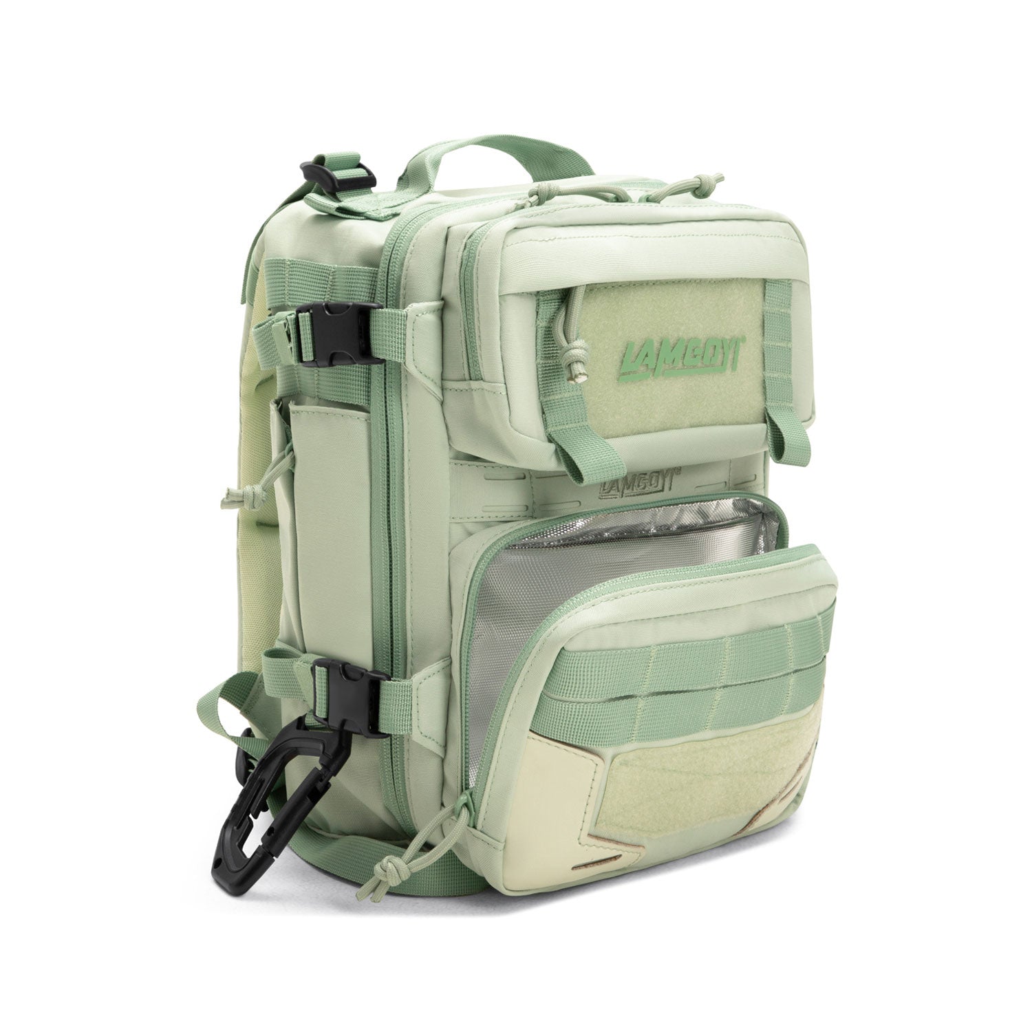 LAMGOYI กระเป๋าเป้ สายฟิตเนส GYM & HYROX Backpack 9L รุ่น TRAIN สีเขียว (Green)-10
