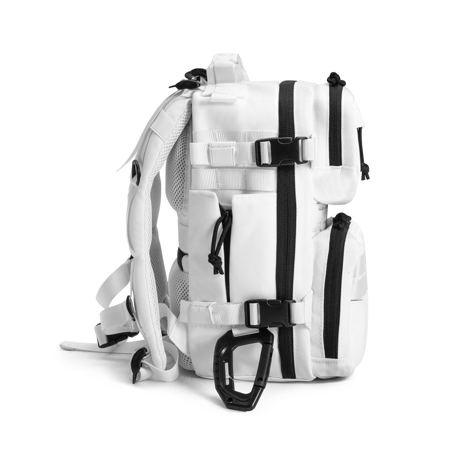 LAMGOYI กระเป๋าเป้ สายฟิตเนส GYM & HYROX Backpack 9L รุ่น TRAIN สีขาว (White)-8