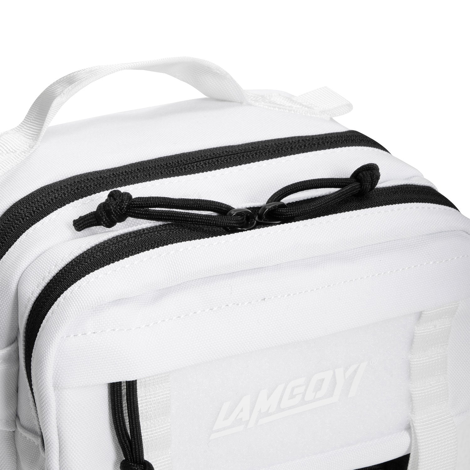 LAMGOYI กระเป๋าเป้ สายฟิตเนส GYM & HYROX Backpack 9L รุ่น TRAIN สีขาว (White)-11