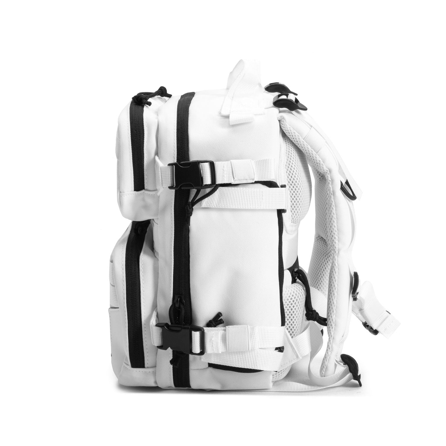 LAMGOYI กระเป๋าเป้ สายฟิตเนส GYM & HYROX Backpack 9L รุ่น TRAIN สีขาว (White)-13