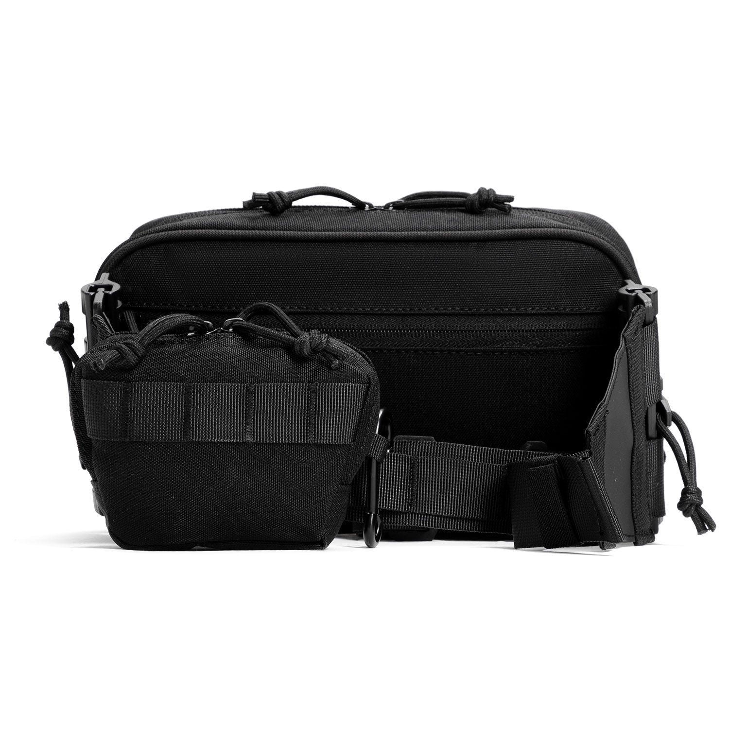 LAMGOYI กระเป๋าคาดอก สายฟิตเนส GYM & HYROX Chest Bag Cross Body รุ่น FORCE สีดำ (Black)-10