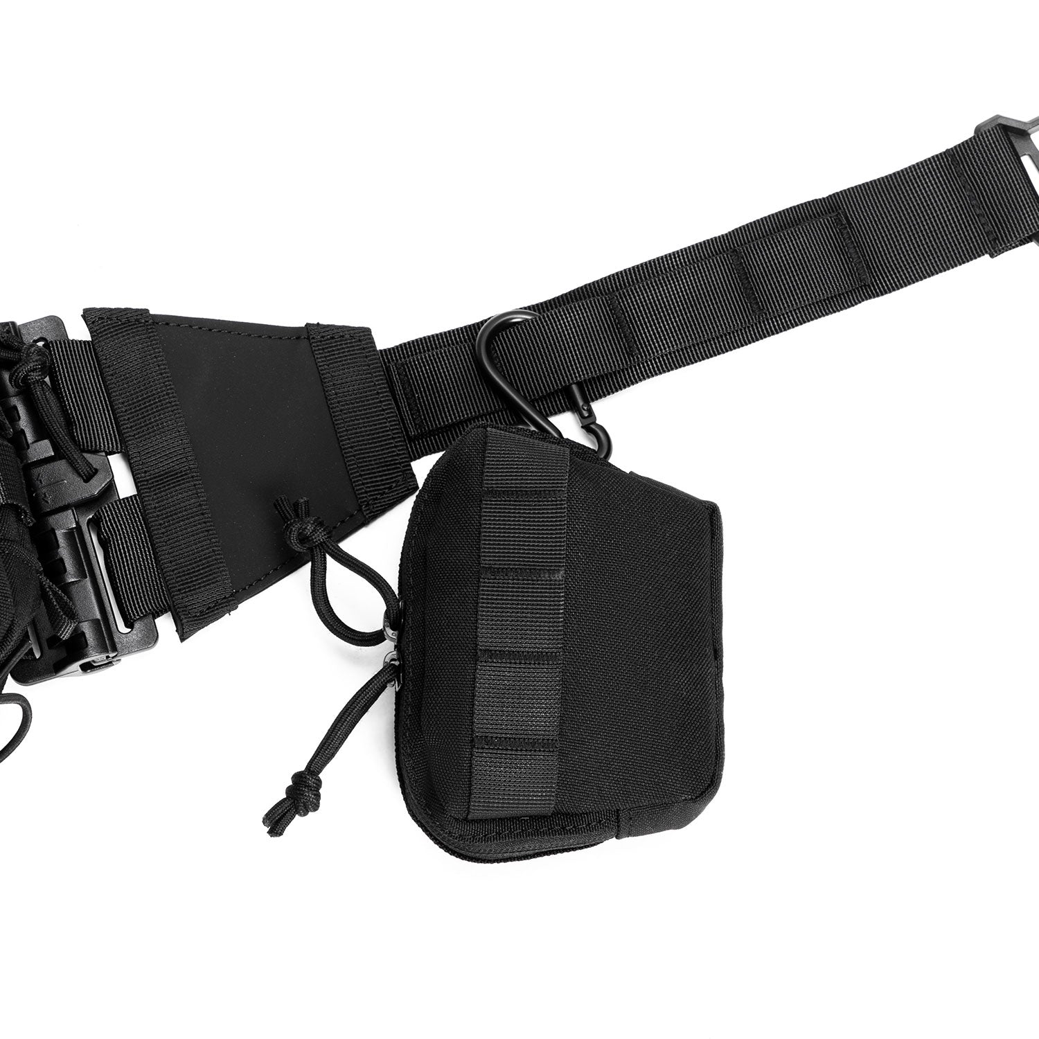 LAMGOYI กระเป๋าคาดอก สายฟิตเนส GYM & HYROX Chest Bag Cross Body รุ่น FORCE สีดำ (Black)-11