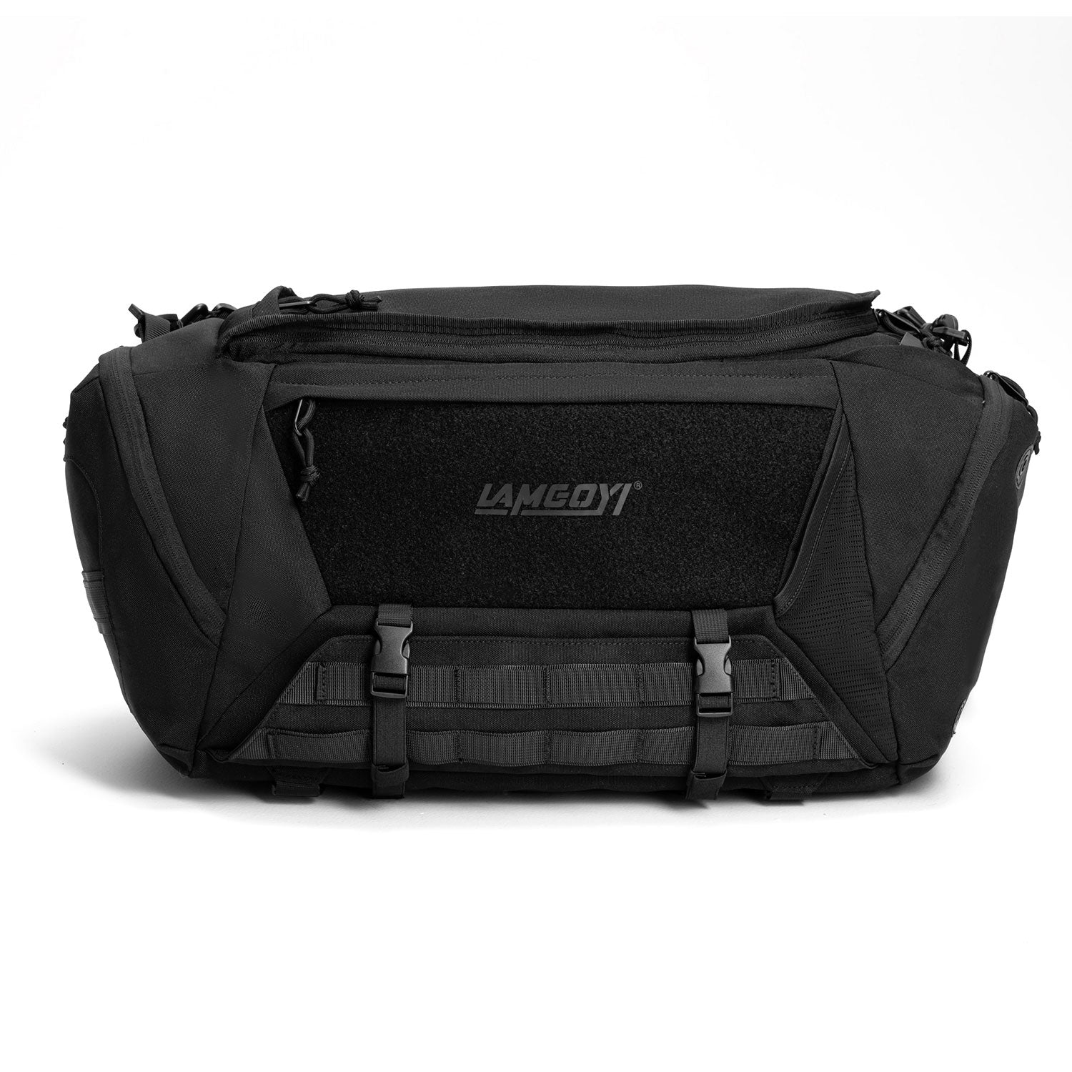 LAMGOYI กระเป๋าดัฟเฟิล สายฟิตเนส GYM & HYROX Tactical Duffle Bag รุ่น CORE สีดำ (Black)-8
