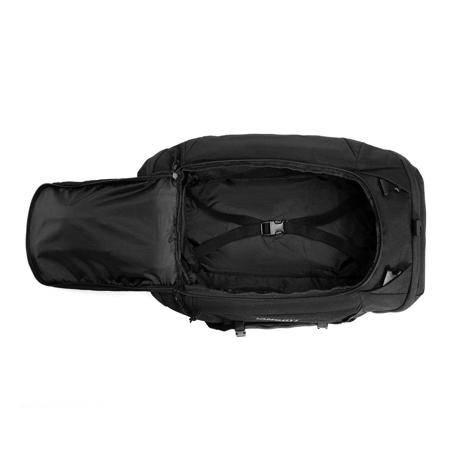 LAMGOYI กระเป๋าดัฟเฟิล สายฟิตเนส GYM & HYROX Tactical Duffle Bag รุ่น CORE สีดำ (Black)-17